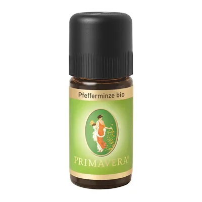 Immagine prodotto di PRIMAVERA Olio essenziale di menta piperita BIO 100% naturale, 10 ml di olio essenziale