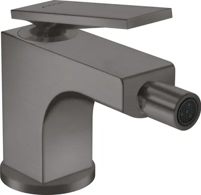 Produktbild von Einhebel-Bidetmischer AXOR CITTERIO m ZAG Hebelgriff brushed black chrome Hebelgriff brushed black chrome
