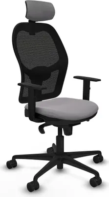 Obrázek produktu pro Kancelářská židle s opěrkou hlavy Jorquera Piqueras y Crespo 1D036N2 Grey