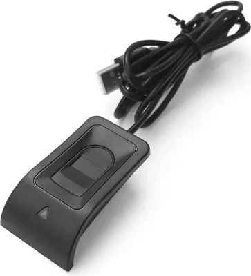 Obrázok produktu pre Naroote čítačka odtlačkov prstov, skener odtlačkov prstov Biometrická technológia odtlačkov prstov s funkciou plug-and-play, Automaticky nainštaluje klávesnicu ovládača s čítačkou odtlačkov prstov f��r 32-bit a