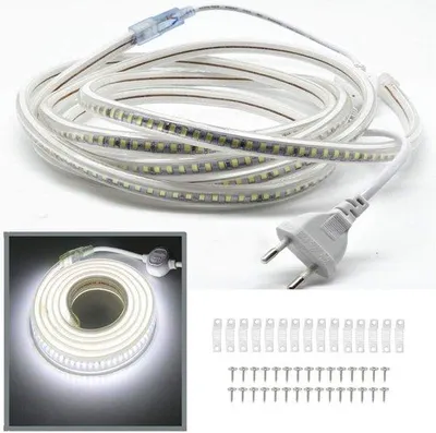 Immagine prodotto di Striscia LED da 20 m, bianco freddo - 2835 SMD, 144 LED/m, striscia luminosa, IP65, impermeabile
