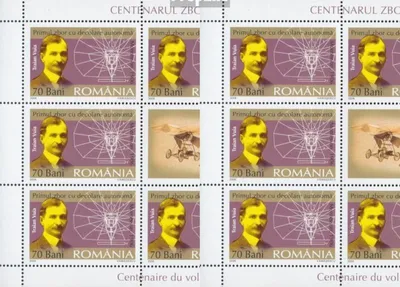 Produktbild von Briefmarken Rumänien 2006 Mi 6046-6048 Kleinbögen (kompl.Ausg.) postfrisch Motorflug von Traian Vuia