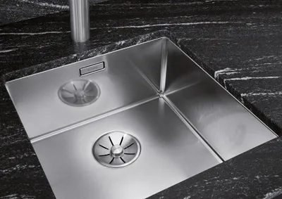 Produktbild von BLANCO CLARON 400-U Unterbauspüle / Edelstahl / Stopfen - inkl.
