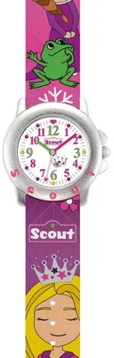 Produktbild von Scout Kinder Armbanduhr Star Kids 280393037 Prinzessin, Frosch