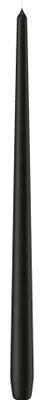 Produktbild von Spitzkerzen durchgefärbt Schwarz 400 x Ø 25 mm, 6 Stück