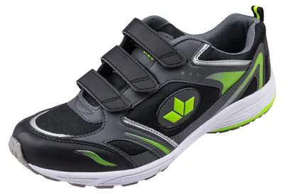 Produktbild von Lico XXL Sportschuh anthrazit-schwarz-lemon