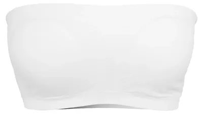 Produktbild von Urban Classics - Oberteil Bandeau für Damen TN163 (M) (Weiß)