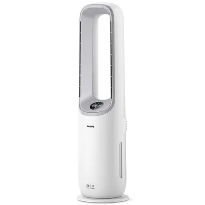 Produktbild von Philips 2-in-1 AirPerformer Luftreiniger mit Kühlfunktion Series 7000, HEPA-Partikel-Filter, bis zu 70 m², Weiß (AMF765/10)