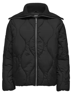 Productafbeelding van ALLEEN Damen ONLVANORA Quilted Jacket, model OTW, zwart, maat M