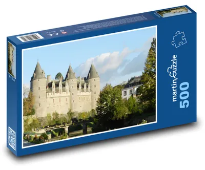 Obrázek produktu pro Puzzle 500 Zámek Josselin - Bretaň - martinpuzzle