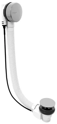 Image de Garniture de vidage Polysan MARBLE avec câble Bowden, longueur 800 mm, chromée