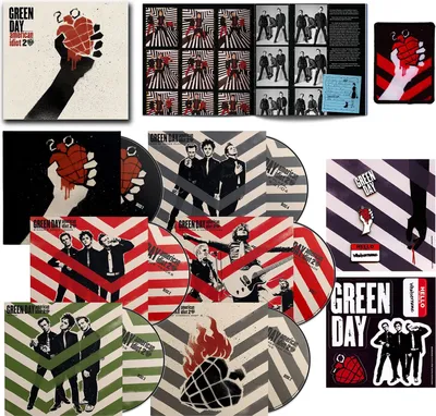 Obrázok produktu pre Warner Music Green Day – American Idiot 20, Rock, CD/Blu-ray, Green Day, Fyzické médiá, Dospelí, 5 disky