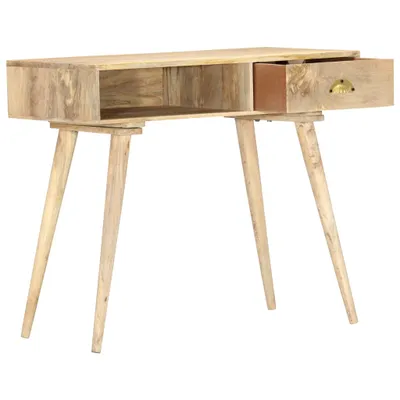 Image de vidaXL Table console 90 x 45 x 75 cm bois massif mangue