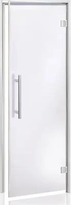 Image de Portes de douche Benelux, finition mate - Verre mat, blanc / 70 x 210 cm
