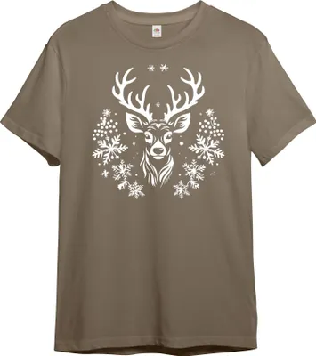 Produktbild von PAULGOS Herren T-Shirt "Weihnachtshirsch"