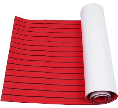 Image de Tapis de sol marin, en mousse EVA, imperméable et antidérapant, rouge