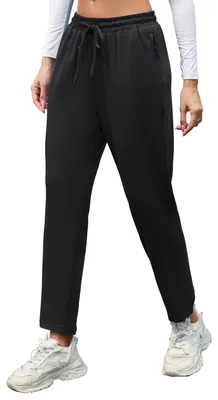 Produktbild von Damen Jogginghose aus Baumwolle mit hoher Taille