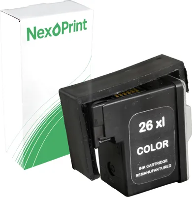 Produktbild von Druckerpatrone kompatibel zu Lexmark No 26 No 27 mehrfarbig X 1250 X 1240 X 1196 X 1195 X 1190