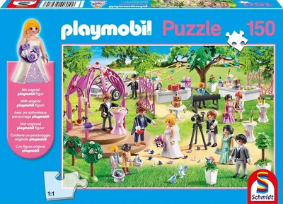 Produktbild von Schmidt Spiele Puzzle 56271 PLAYMOBIL, Hochzeit, 150 Teile