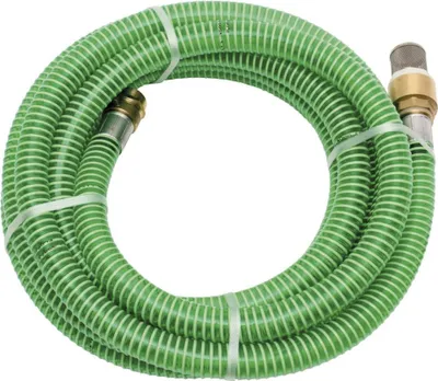 Produktbild von floraworld Schlauchgarnitur 7m,1 Messing-Armatur,grün