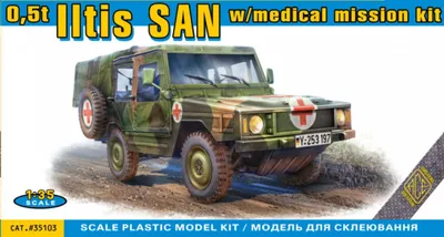 Immagine prodotto di 0,5 t Iltis SAN con kit per missioni mediche / 1:35