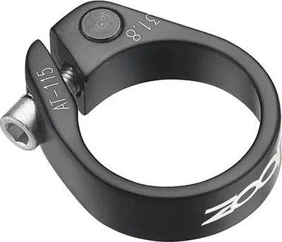 Produktbild von Sattelklemme Zoom Klemme AT-115 31,8mm Schraube Schwarz glänzend