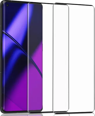 Produktbild von 2-Pack Displayschutzfolie fur Oneplus 11 - aus 9H gehärtetem Glas