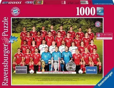 Produktbild von FC Bayern Saison 2013/14 Puzzle 1000 Teile