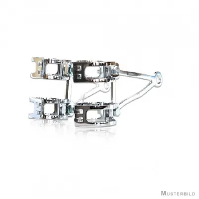 Image de Lampenhalter-Set Alu-Chrom 55-58 mm