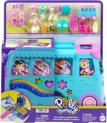 Produktbild von MATTEL Polly Pocket - Wohnmobil-Reise JCC22
