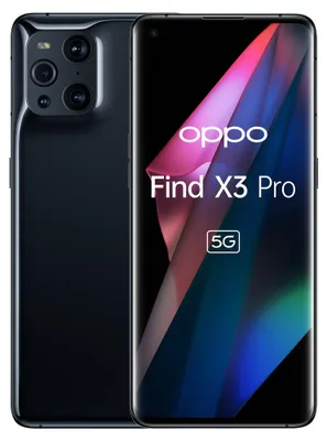 Produktbild von Telekom OPPO Find X3 Pro 5G 256 GB gloss black