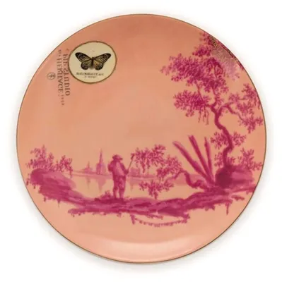 Produktbild von Heritage Teller Painted Pink 18 cm