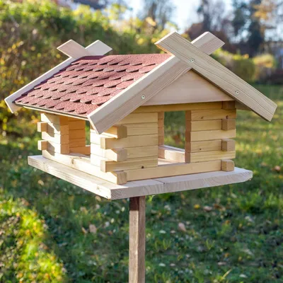 Produktbild von Vogelhaus Bausatz (groß), Biberschwanz rot