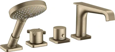 Immagine prodotto di hansgrohe AXOR Citterio E 4 trous pour baignoire avec thermostat, 36411820, 36411820