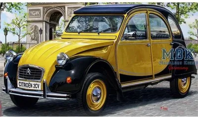 Produktbild von Revell Citroen 2CV CHARLESTON, Stadtautomodell, Montagesatz, 1:24, Citroen 2CV Charleston, Kunststoff, Zwischen