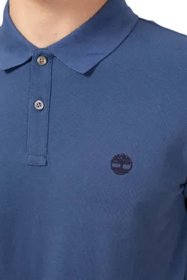 Zdjęcie produktu dla TIMBERLAND - Męska koszulka polo slim z logo - Rozmiar M