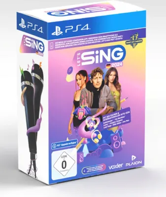 Produktbild von Let's Sing 2024 German Version [+ 2 Mics] (PS4) / DVR