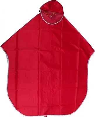Produktbild von Pronett XJ3312 Friseurumhang 138 x 122 cm, rot