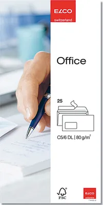 Produktbild von ELCO UmschlägeOffic DIN.lg.80g 25St 661336