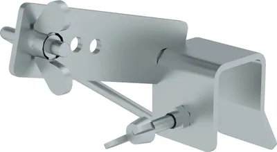 Produktbild von Günzburger Steigtechnik Dachrinnenhalter passend für alle Leiterholme Stahl/verzinkt - 019114