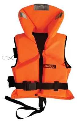 Immagine prodotto di Giubbotto di salvataggio LALIZAS 100N ISO 12402-4 CE - Giubbotto galleggiante in nylon per regate - Taglia: 30-40 kg (bambini)