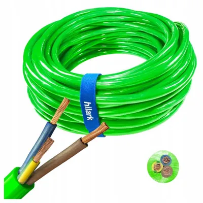 Produktbild von H07BQ-F Kabel 3x2,5mm² 10m grün
