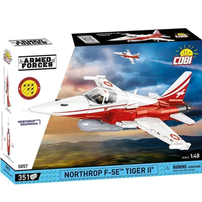 Obrázek produktu pro COBI Northrop F-5E Tiger II, Stavební bloky, 6 rok/roky, 351 kusů