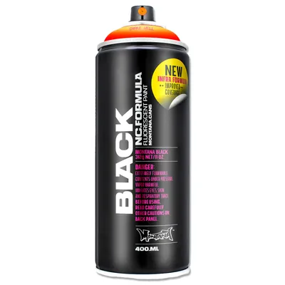 Produktbild von Montana Cans Black Infra Sprühfarbe IN2000 Orange 400 ml 1 stk