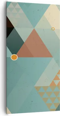 Produktbild von Bild auf Leinwand - Leinwandbild - Abstraktion modern - 65x120cm - Wand Bild - Wanddeko - Leinwanddruck - Bilder - Kunstdruck - Wanddekoration - Leinwand bilder - Wandkunst - PA65x120-3571
