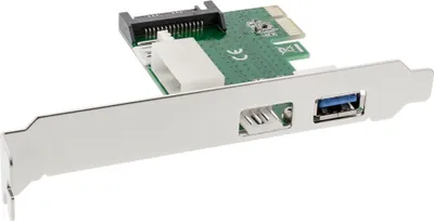 Produktbild von InLine® 76616L Schnittstellen-Adapterkarten-Kit, 2x PCIe auf PCIe (PCI-Express)