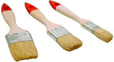 Produktbild von Quality Product Flachkopf Pinselset - 3-teilig - 1/1,5/2
