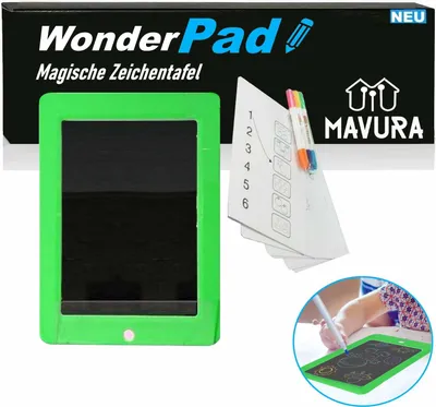WonderPad Magische Zaubertafel LCD Pad Kinder Leuchttafel Schreibtafel Maltafel