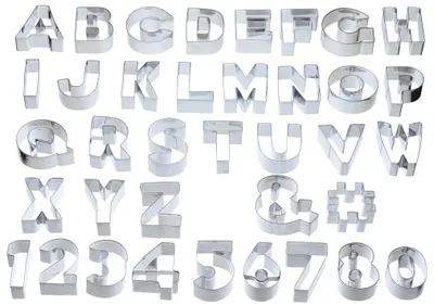 Produktbild von Keksausstecher ABC |123 Set