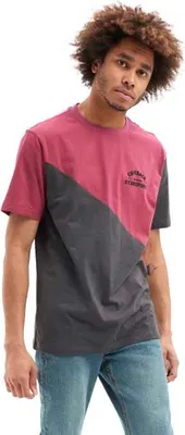 Produktbild von Hydroponic Cutback Kurzarm-t-shirt Grau,Rosa M Herren Grau,Rosa M